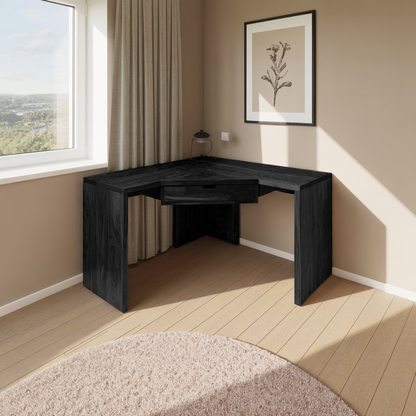 Modern Minimalist Corner Desk For Home Office Setup