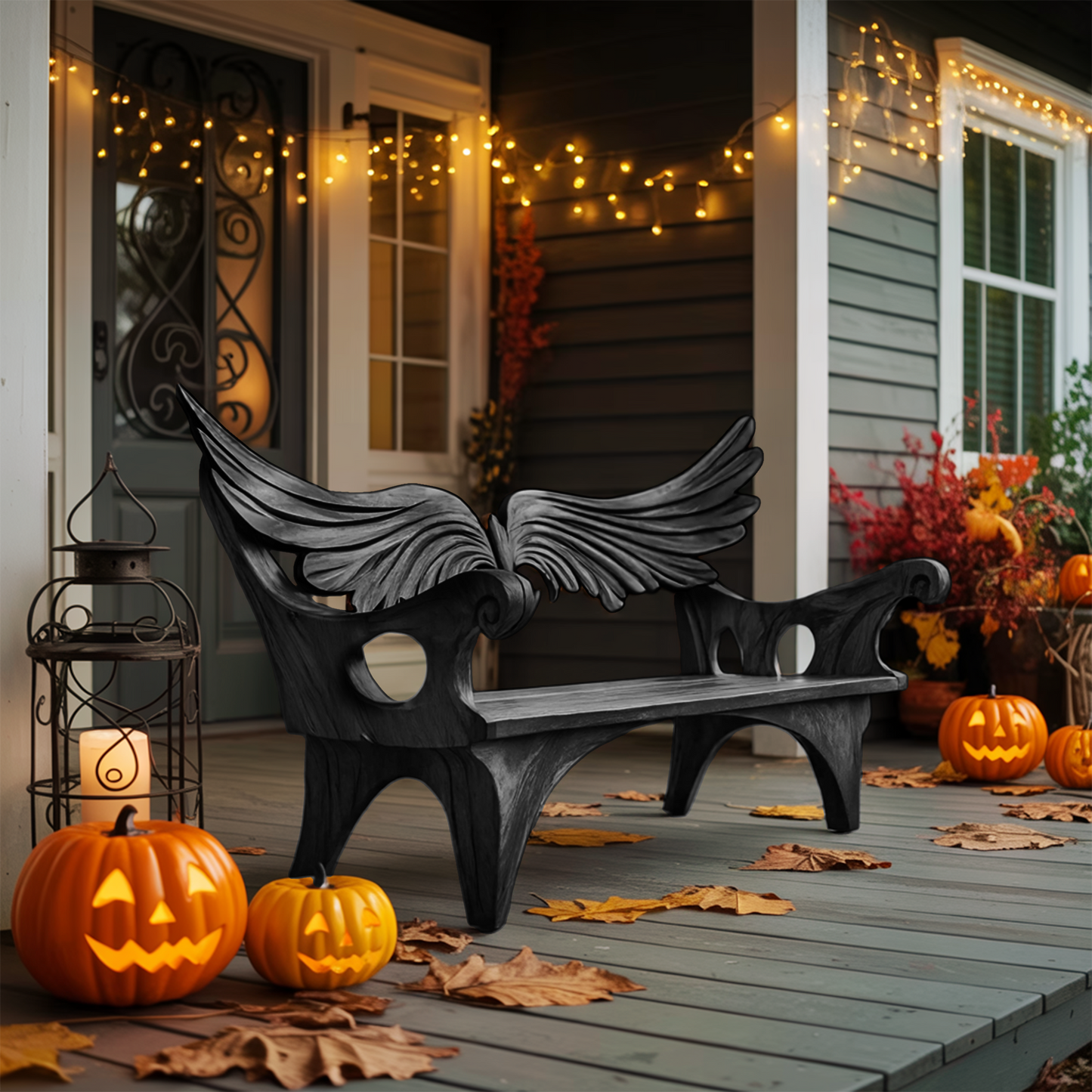 Handcrafted Wooden Bench For Living Room Elegant Furniture Decor