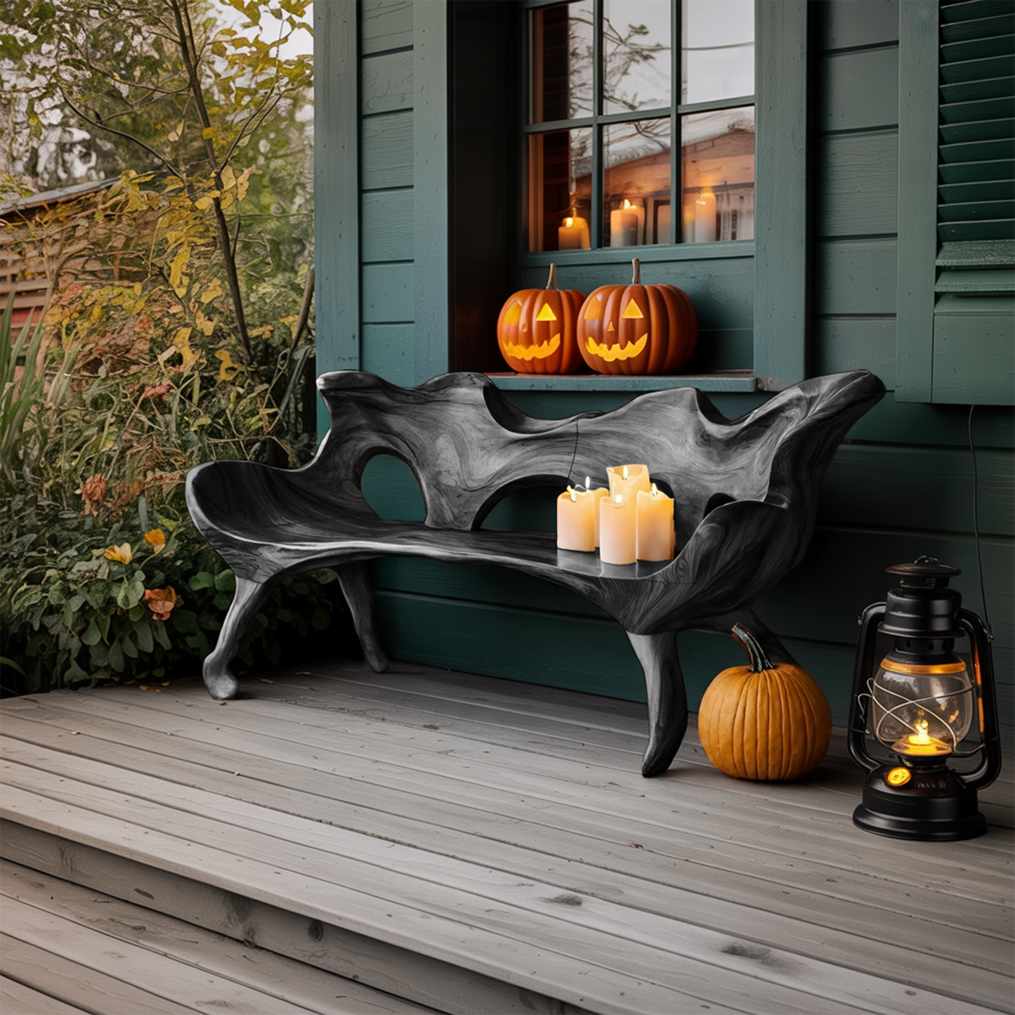 Farmhouse Wooden Bench For Living Room Rustic Furniture Decor