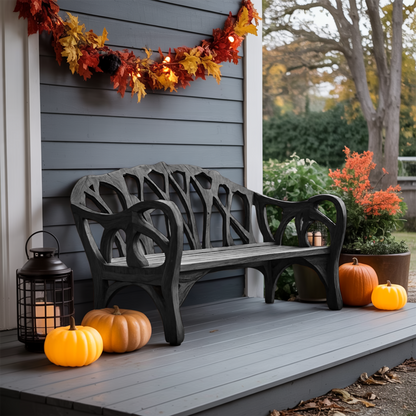 Handcrafted Halloween Patio Chair For Festive Outdoor Halloween Decor
