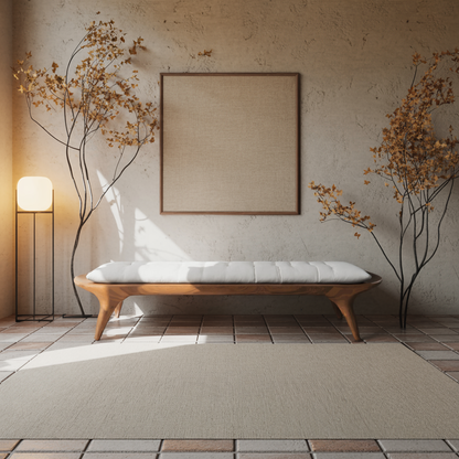 Modern Minimalist Bench For Hallway And Entryway Seating
