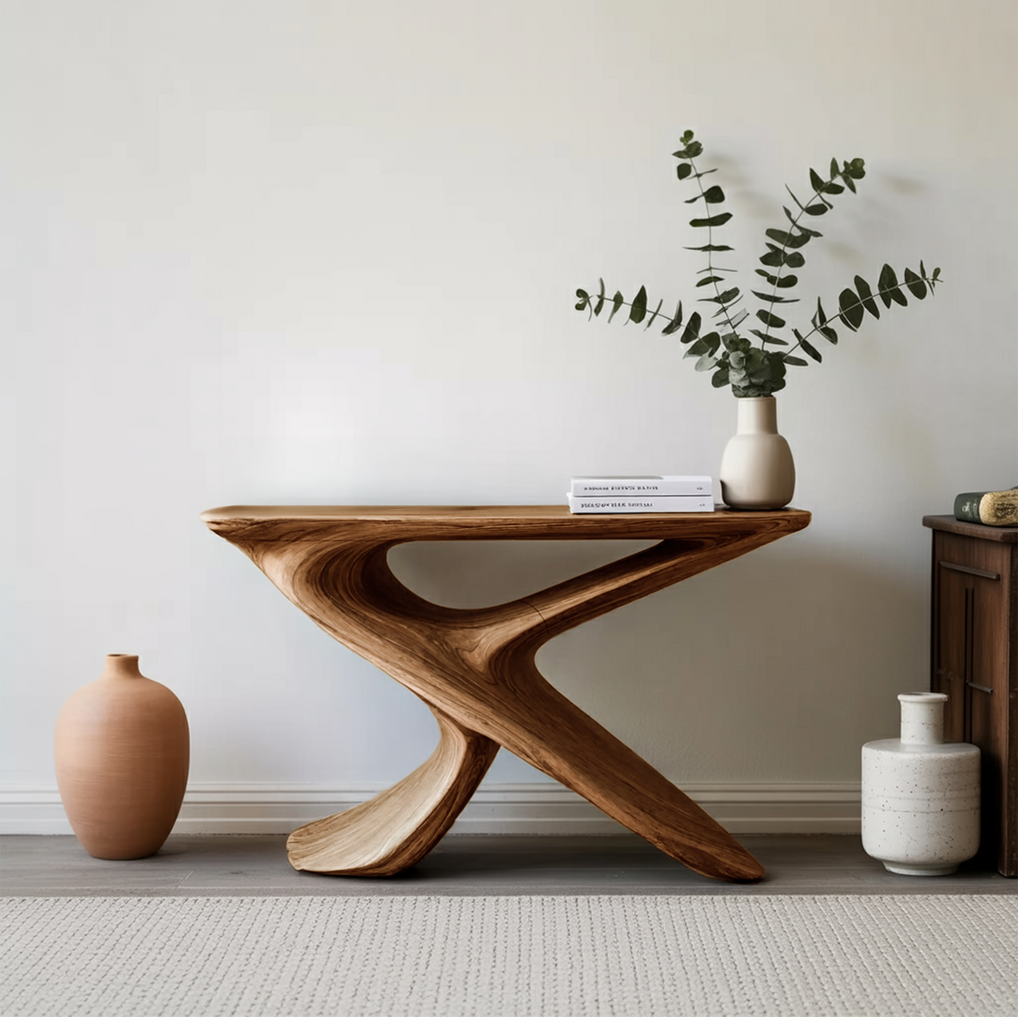 Handcrafted Entryway Table Furniture Decor