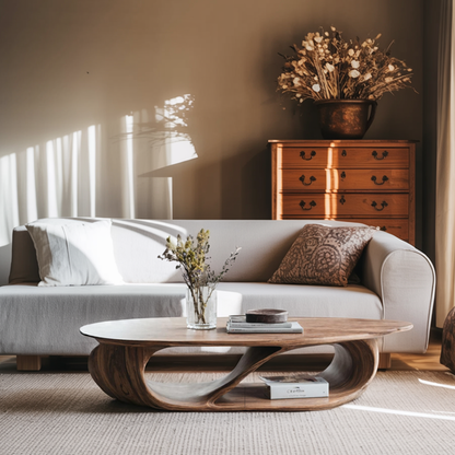 Rustic Coffee Table For Handmade Furniture Decor