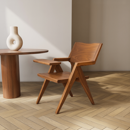 Modern Minimalist Outdoor Lounge Chair For Patio And Balcony