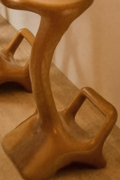 Sculptural Organic Bar Stool For Kitchen Or Interiors