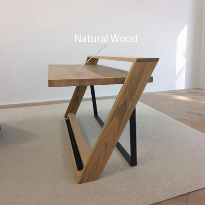 Unique Angular Desk With Z Frame For Home Or Office