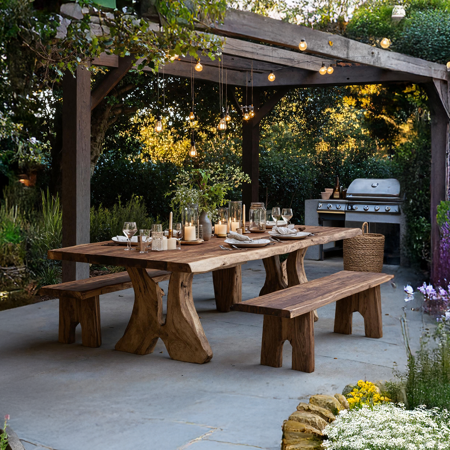 Farmhouse Dining Table For Vintage Furniture Look