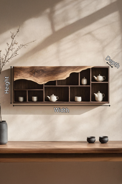 Farmhouse Bookshelf In Solid Wood For Living Room Style