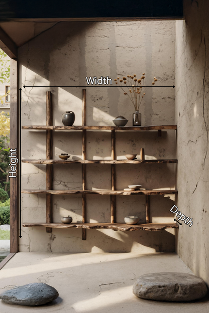 Floating Shelf In Farmhouse Style For Living Room Display