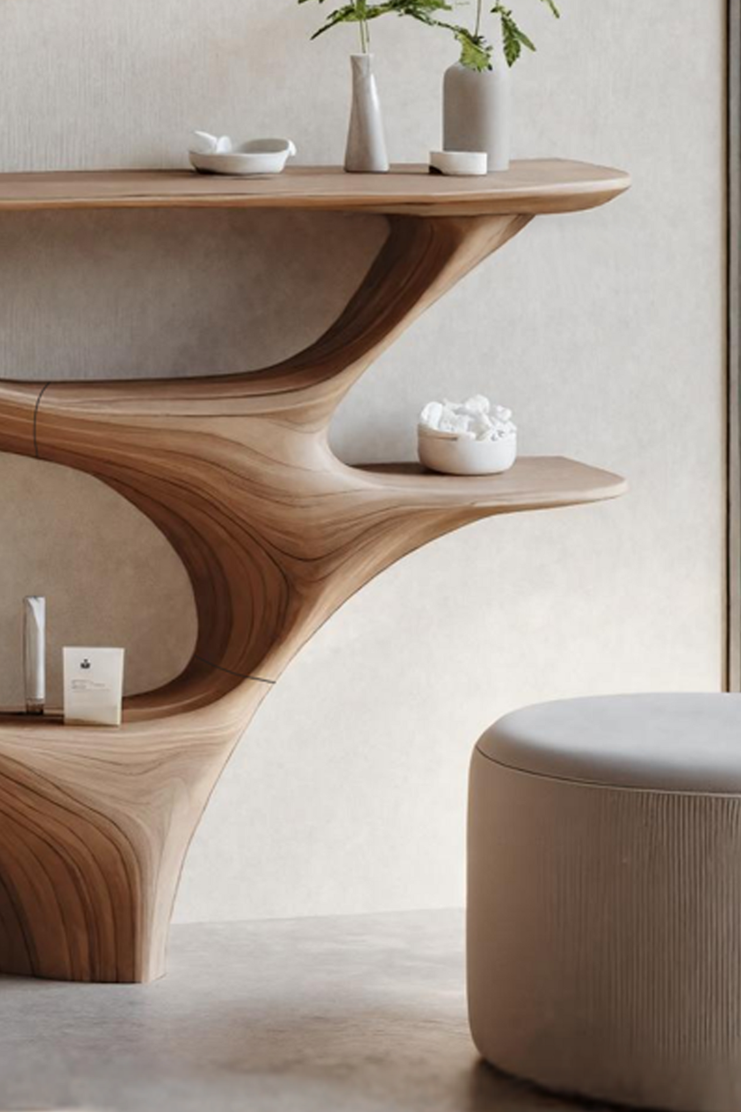 Mid Century Vanity Table For Bedroom And Bathroom Design