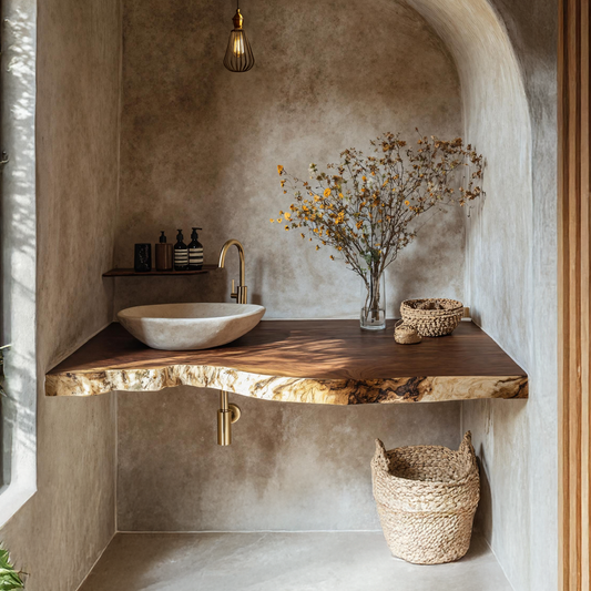 Mid Century Floating Vanity For Stylish Bathroom
