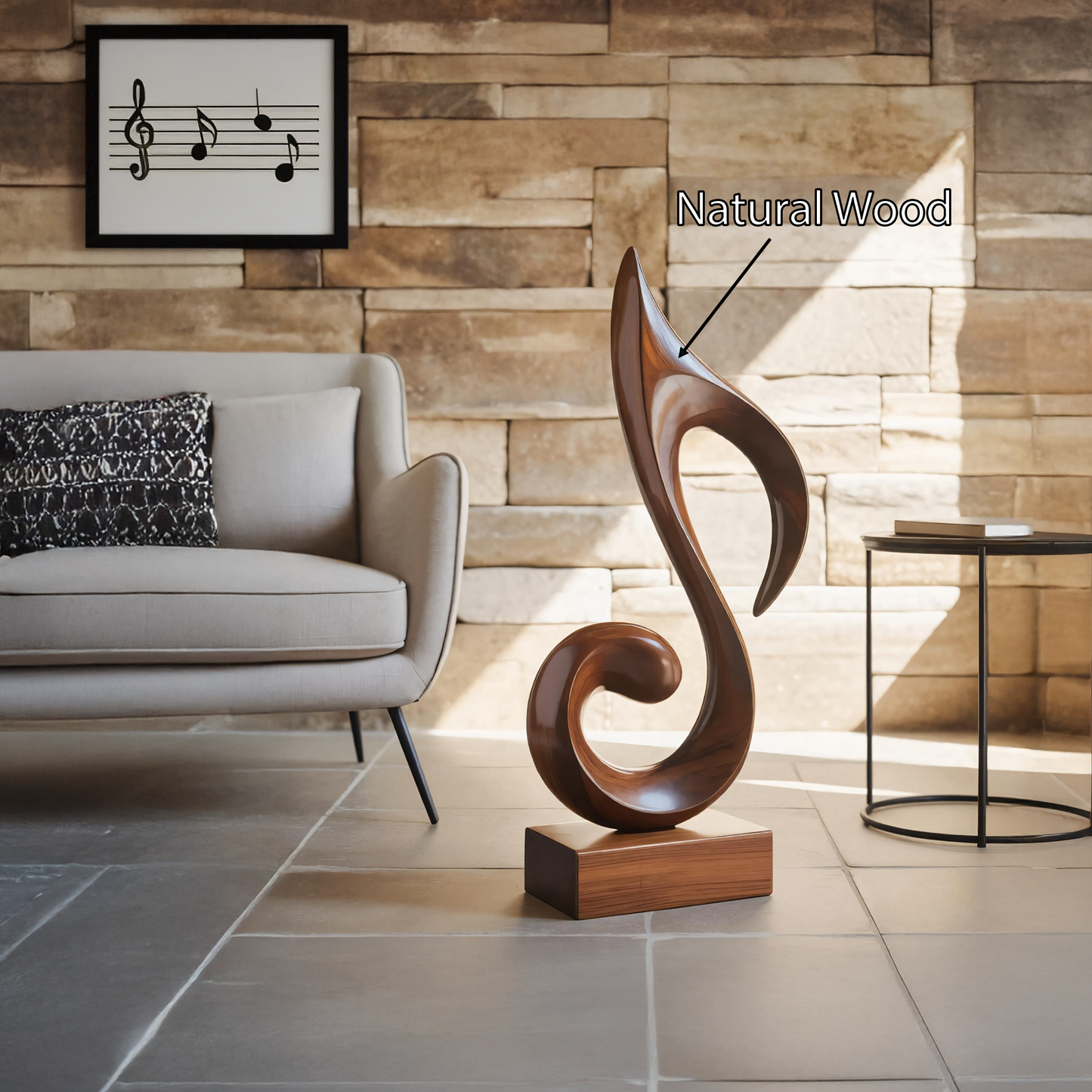 Mid Century Abstract Sculpture For Outdoor Garden Style