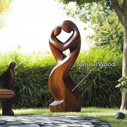 Handcrafted Abstract Sculpture For Furniture Wall Decor