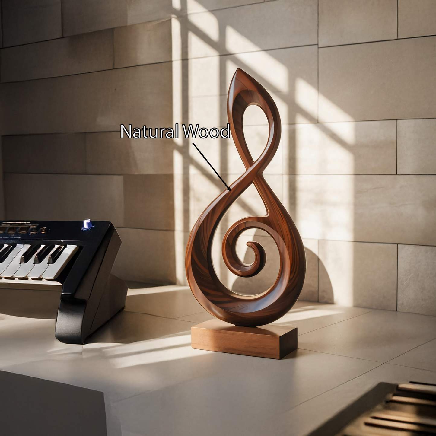 Rustic 3D Wood Art For Living Room Handmade Wall Panel