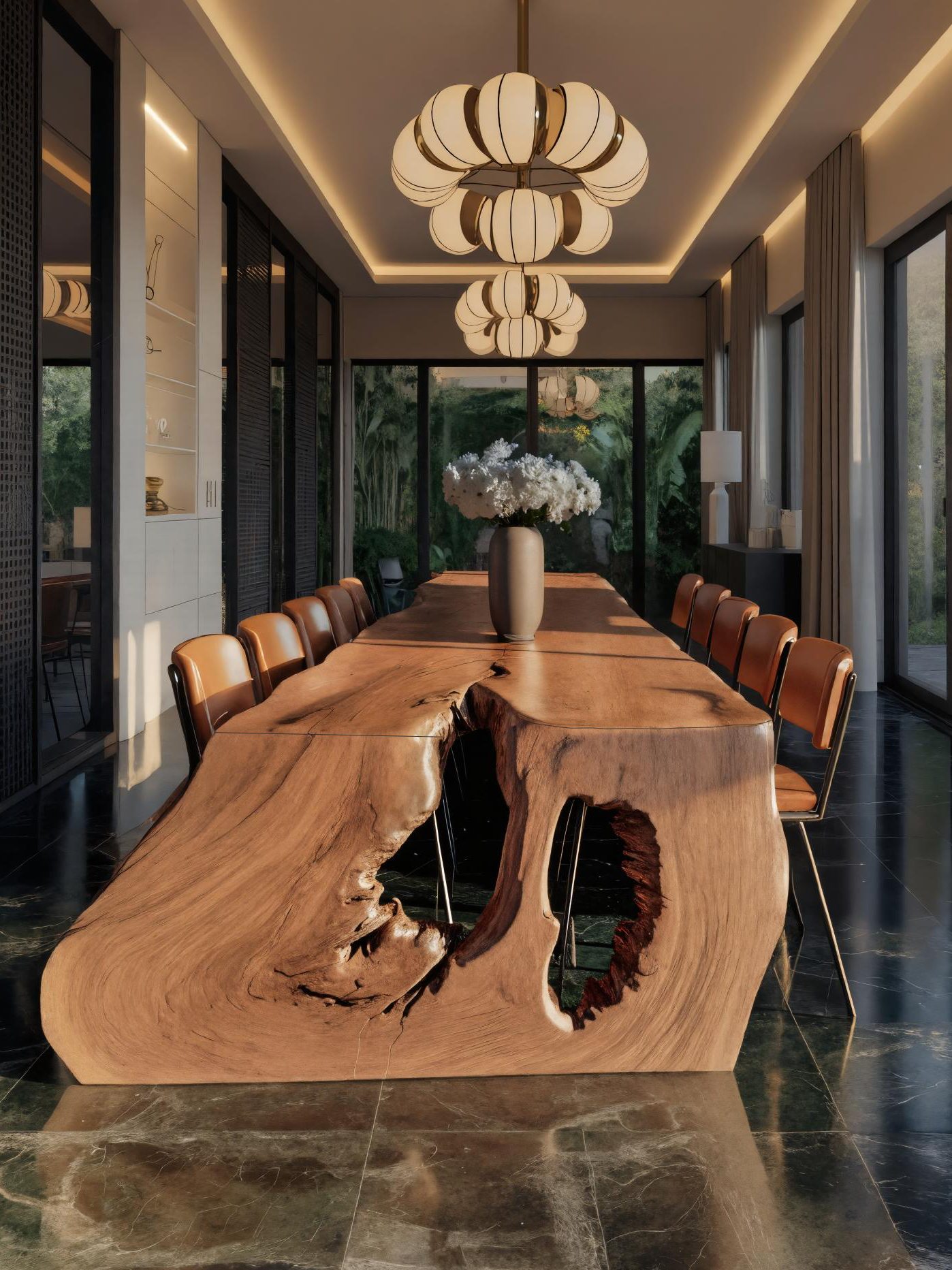 Handmade Sculptural Dining Table For Dining Room
