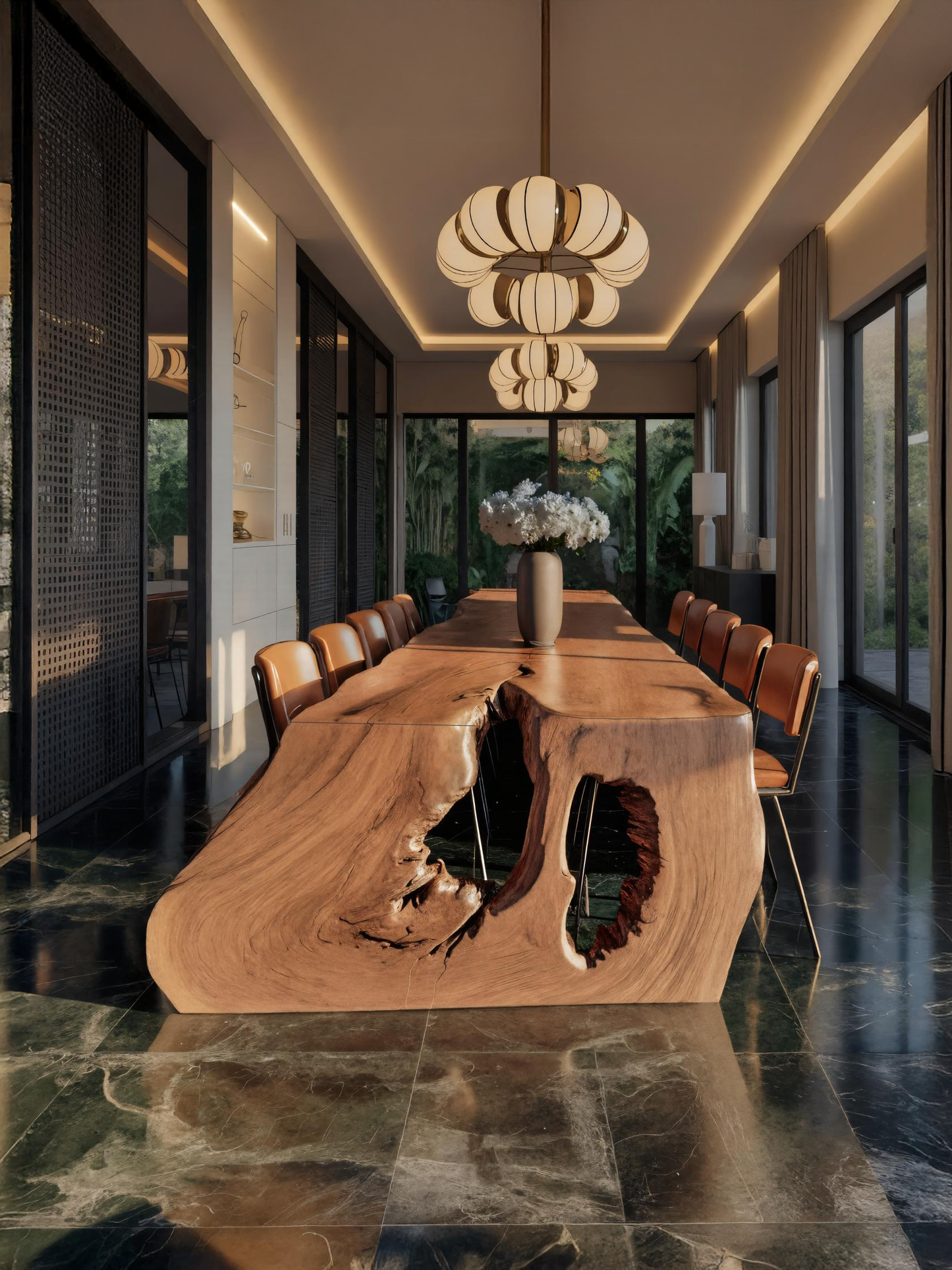 Handmade Sculptural Dining Table For Dining Room