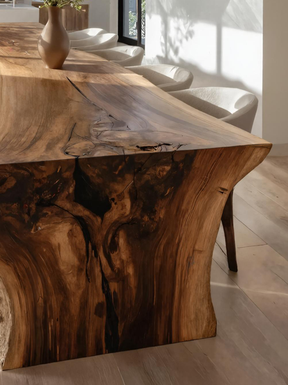 Handmade Live Edge Dining Table For Dining Room
