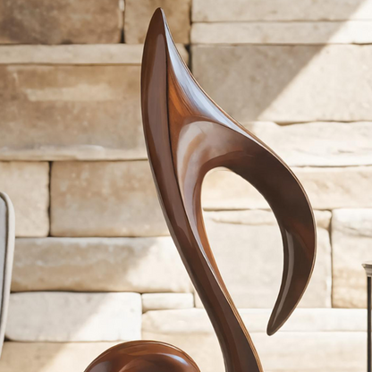 Mid Century Abstract Sculpture For Outdoor Garden Style