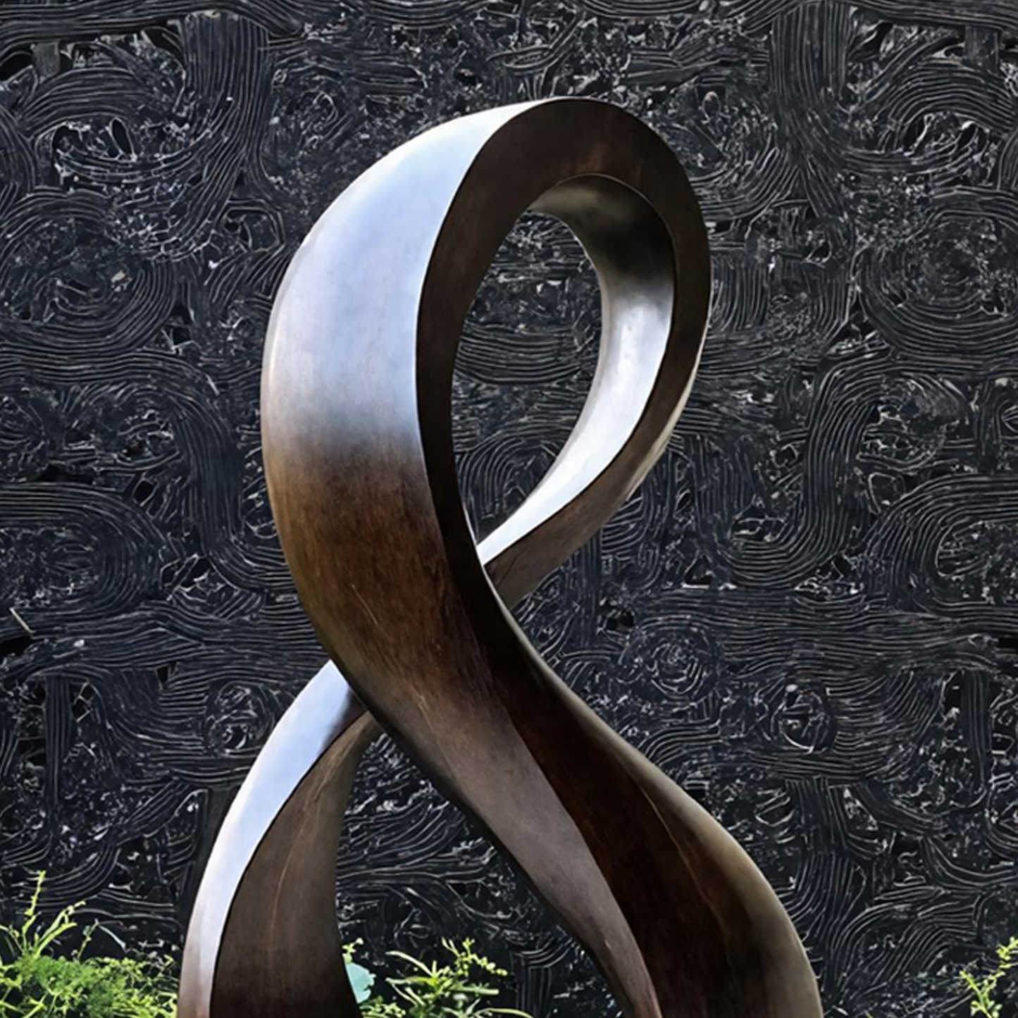 Farmhouse Large Wooden Sculpture For Living Room Accent