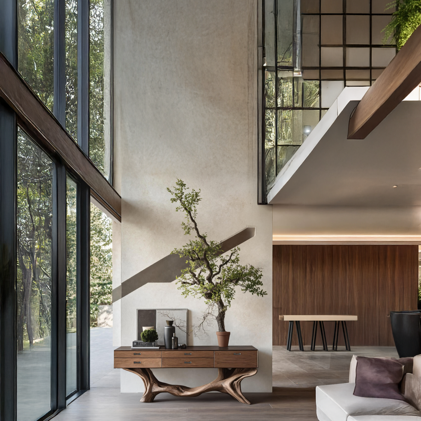 Farmhouse Live Edge Entryway Table For Bedroom Cozy Decor Ideas