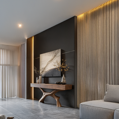 Mid Century Solid Wood Dressing Table For Modern Bedroom