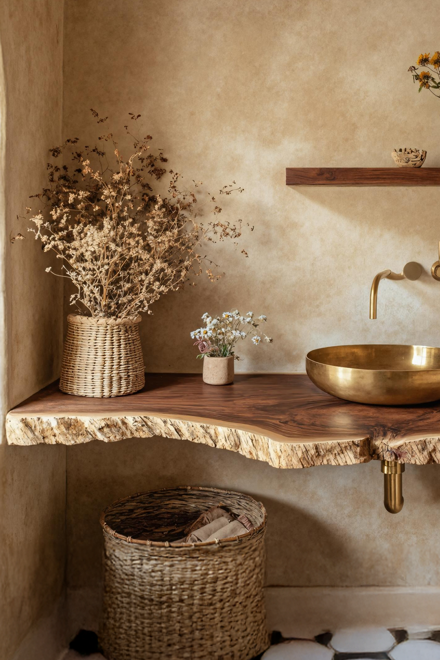 Farmhouse Style Floating Vanity For Modern Bathroom