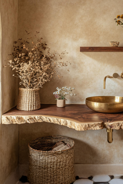 Farmhouse Style Floating Vanity For Modern Bathroom