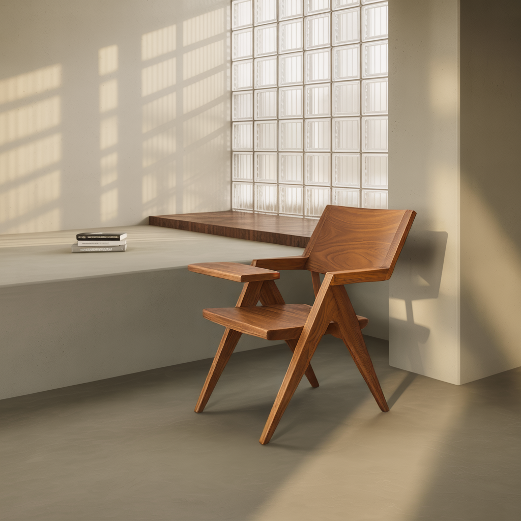 Modern Minimalist Outdoor Lounge Chair For Patio And Balcony