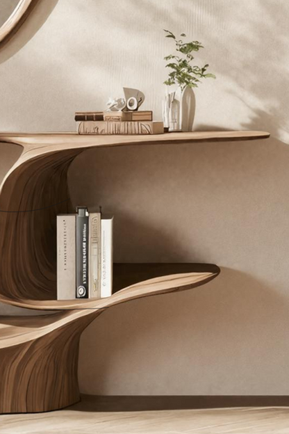 Rustic Live Edge Vanity For Bathroom Design And Storage