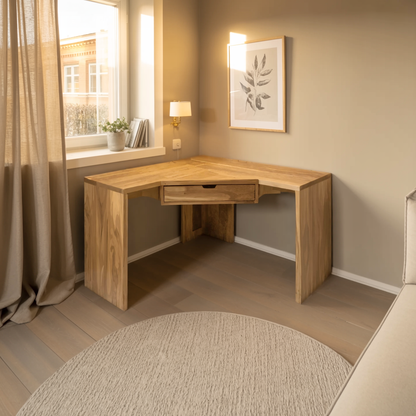 Modern Minimalist Corner Desk For Home Office Setup