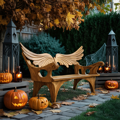 Handcrafted Wooden Bench For Living Room Elegant Furniture Decor