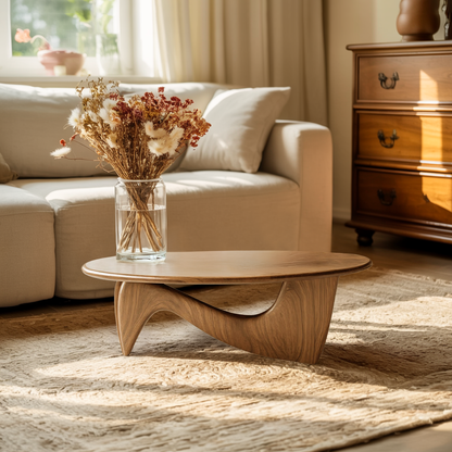 Rustic Solid Wood Table For Timeless Decor