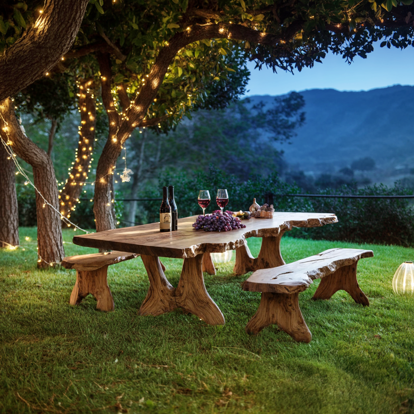 Handcrafted Kitchen Table For Warm Rustic Homes