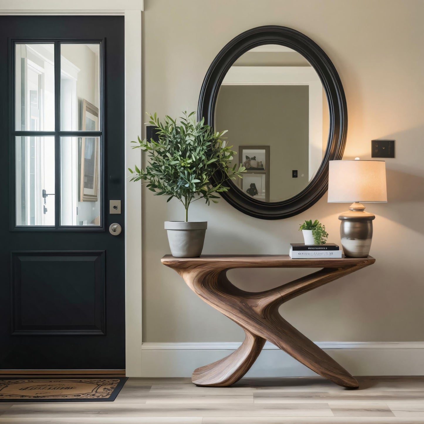 Handcrafted Entryway Table Furniture Decor