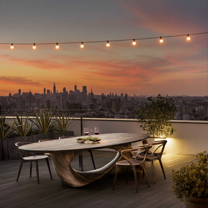 Handcrafted Dining Table For Unique Kitchen Decor