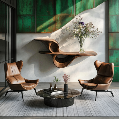 Farmhouse Live Edge Wall Mount Shelf Bedroom Decor