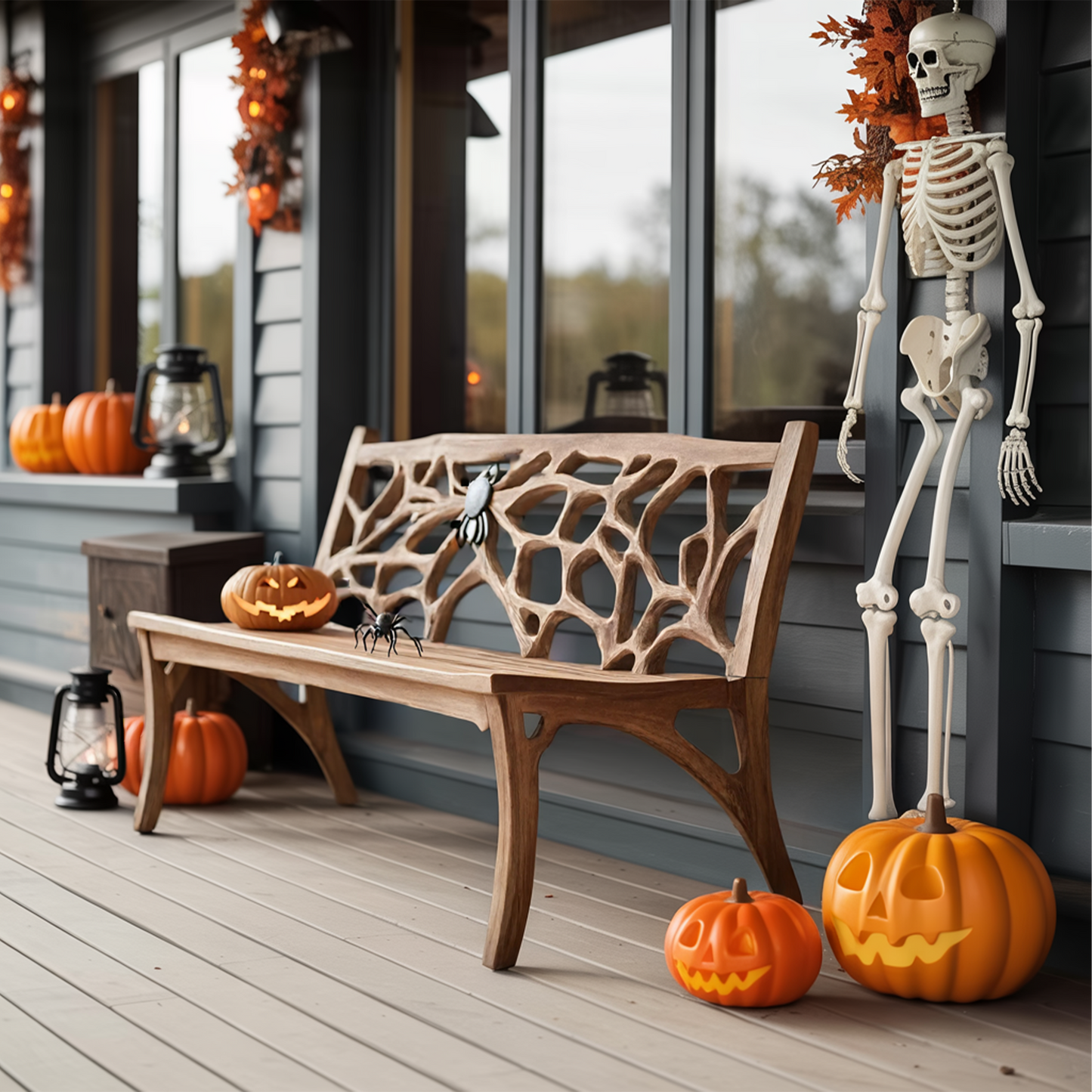 Mid Century Wooden Bench For Living Room And Entryway Furniture