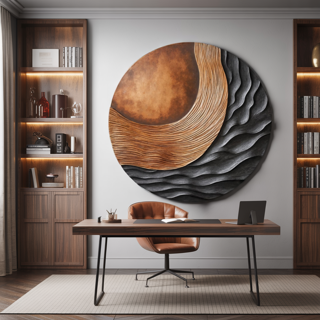 Farmhouse 3D Wood Wall Art For Bedroom Rustic Ambience