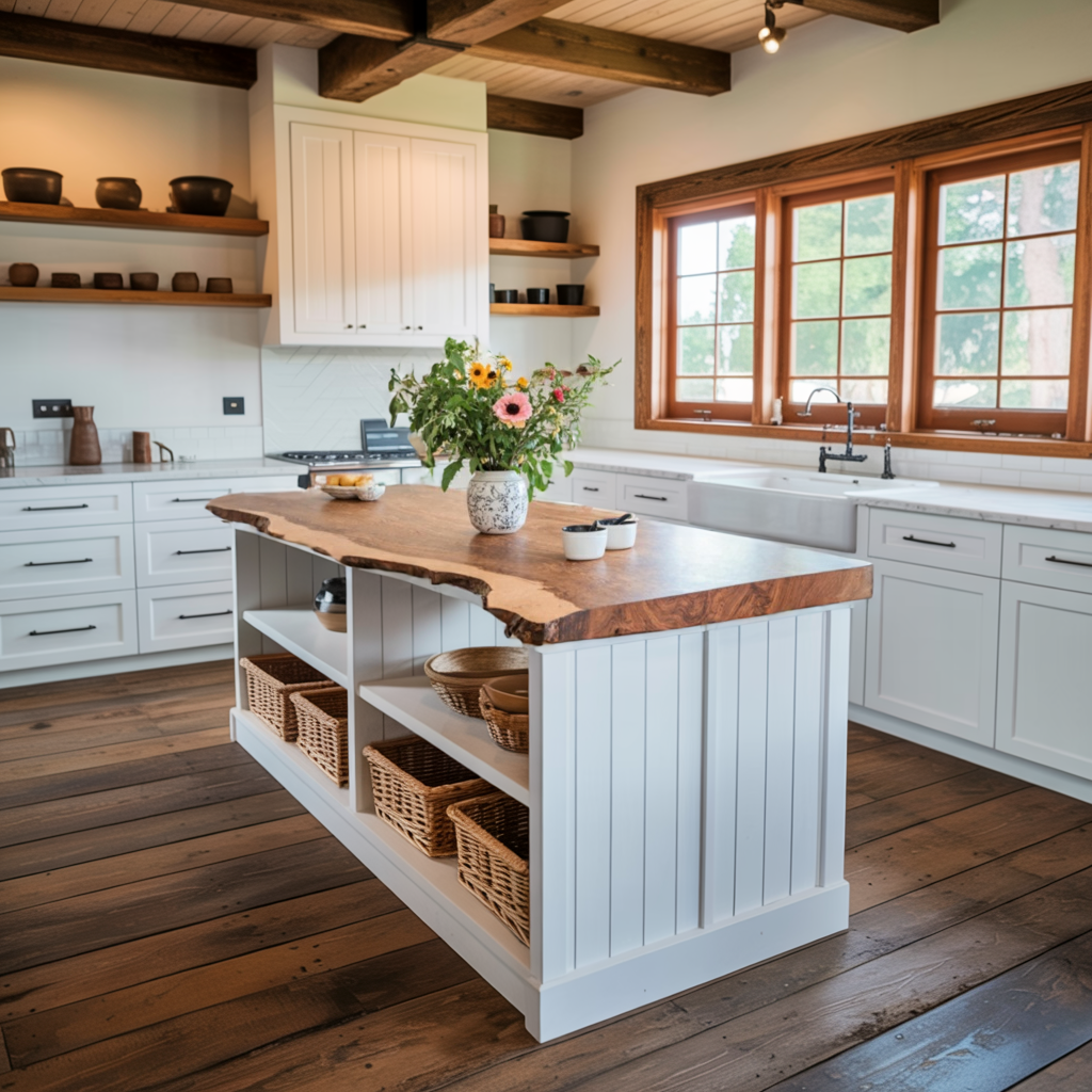 Rustic Kitchen Tabletop Dining Room Furniture Decor