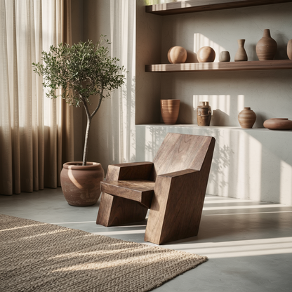 Rustic Accent Chair For Living Room Decor