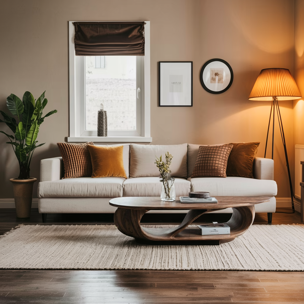 Rustic Coffee Table For Handmade Furniture Decor