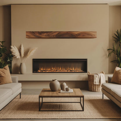 Rustic Floating Mantel Shelf For Fireplace Living Room Wall