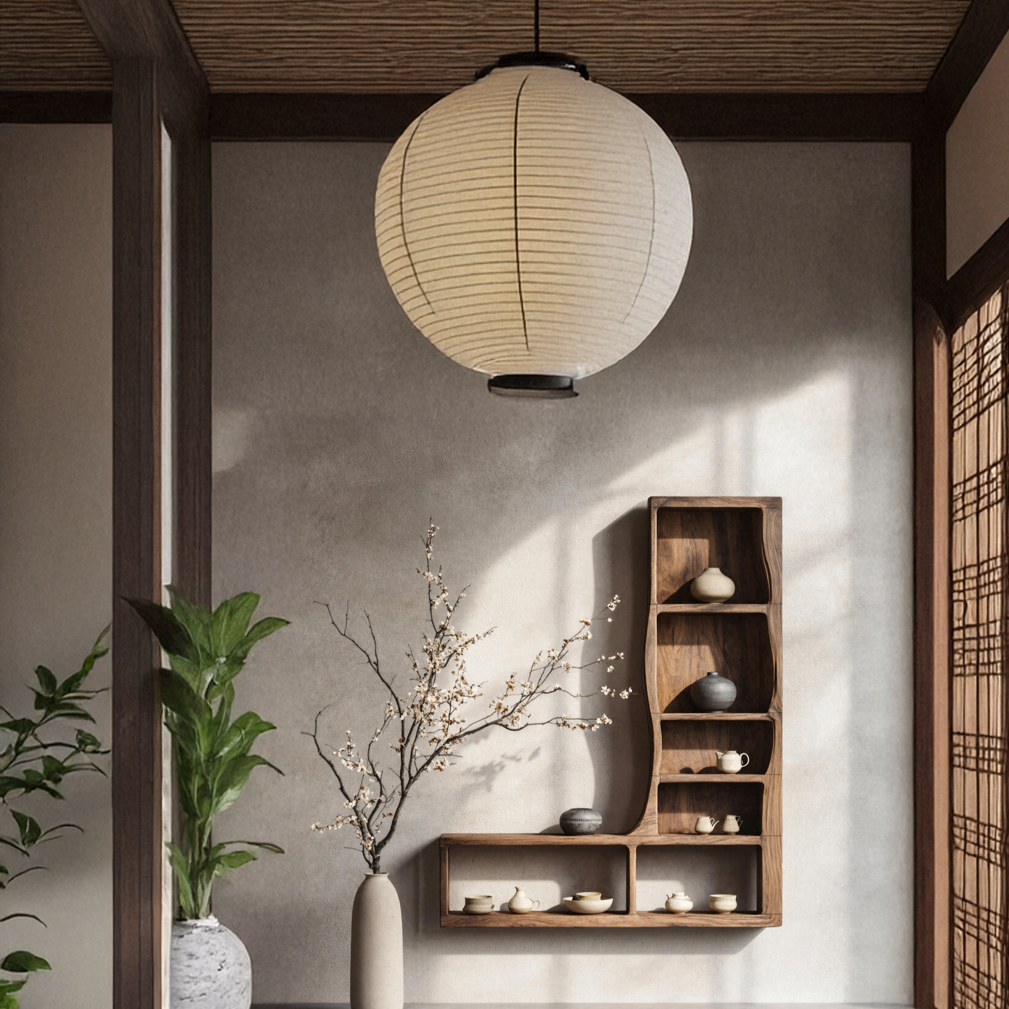 Handcrafted Solid Wood Bookshelf For Decor And Storage