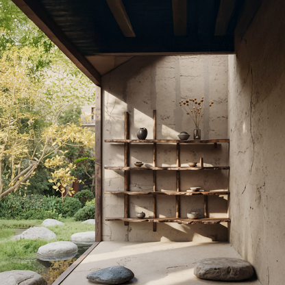 Floating Shelf In Farmhouse Style For Living Room Display