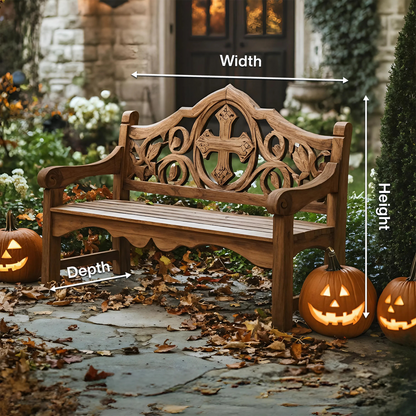 Farmhouse Halloween Patio Chair For Rustic Halloween Porch Decor