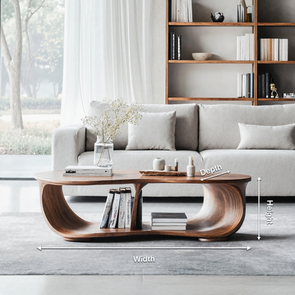 Handcrafted Solid Wood Table For Cozy Interiors