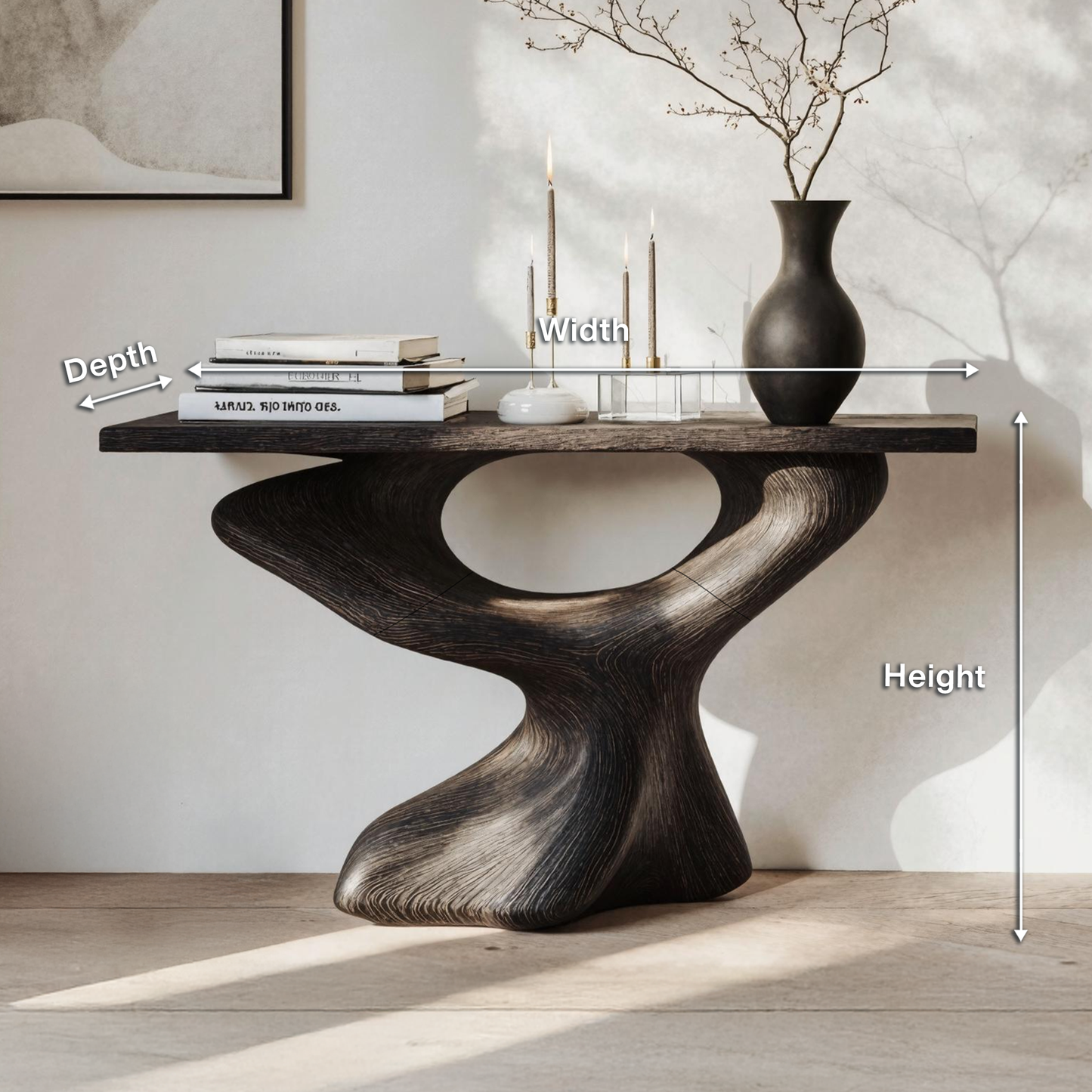 Handcrafted Live Edge Desk Furniture Decor