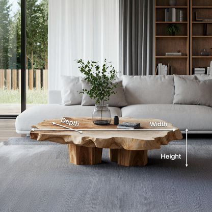 Handcrafted Coffee Table For Unique Living Room