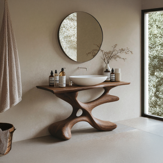 Handcrafted Bathroom Vanity For Furniture Decor Style