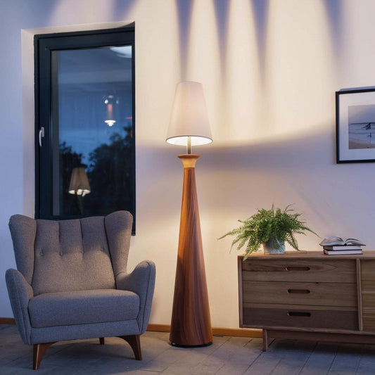 Modern Wood Table Lamps For Bedroom And Living Room
